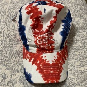 Grunt Style Red and Blue Tie-Dye Cap